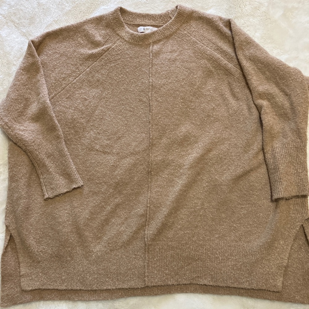 LOU AND GREY FOR LOFT OVERSIZED SWEATER